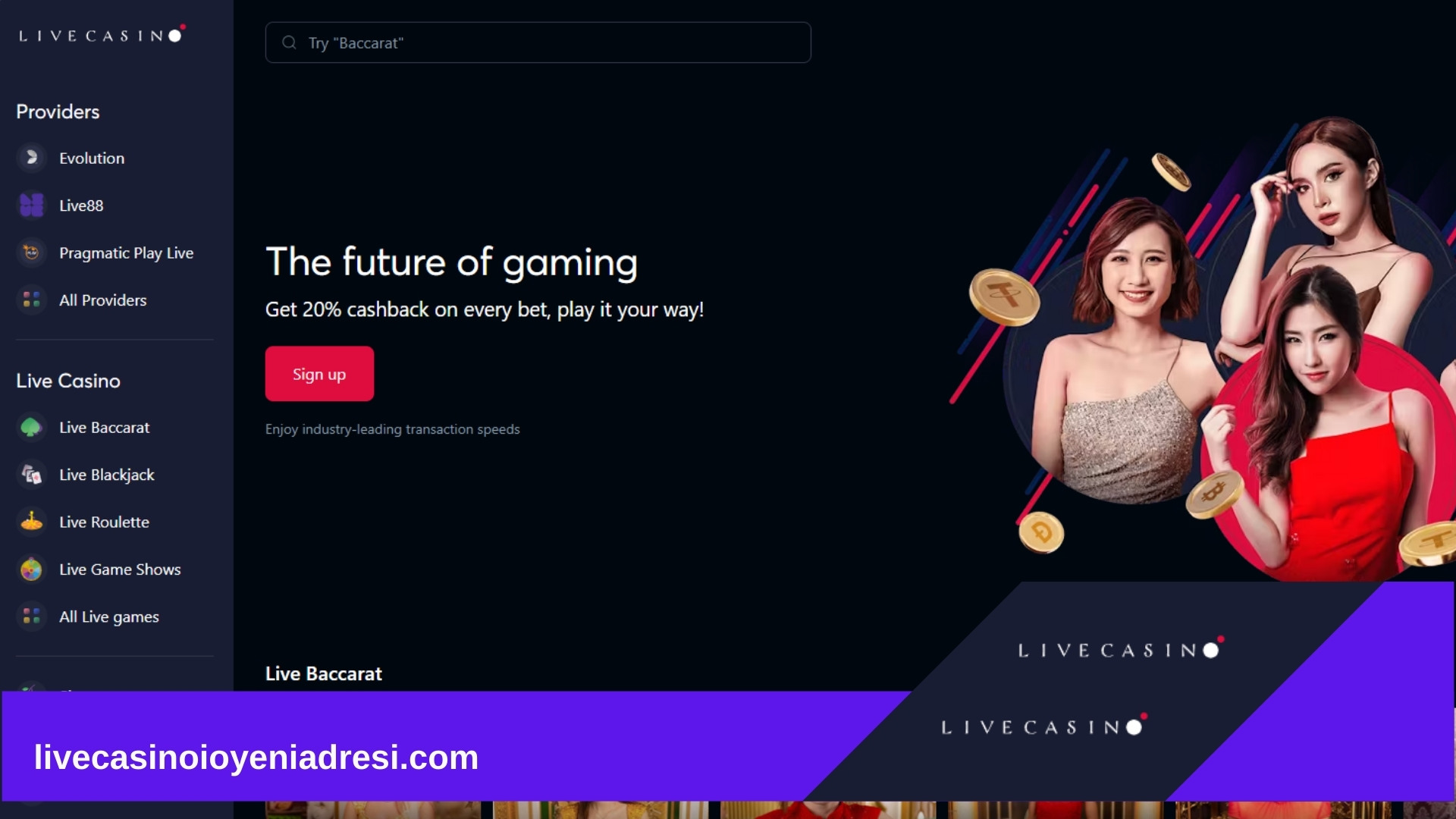 Livecasino.io Twitter 