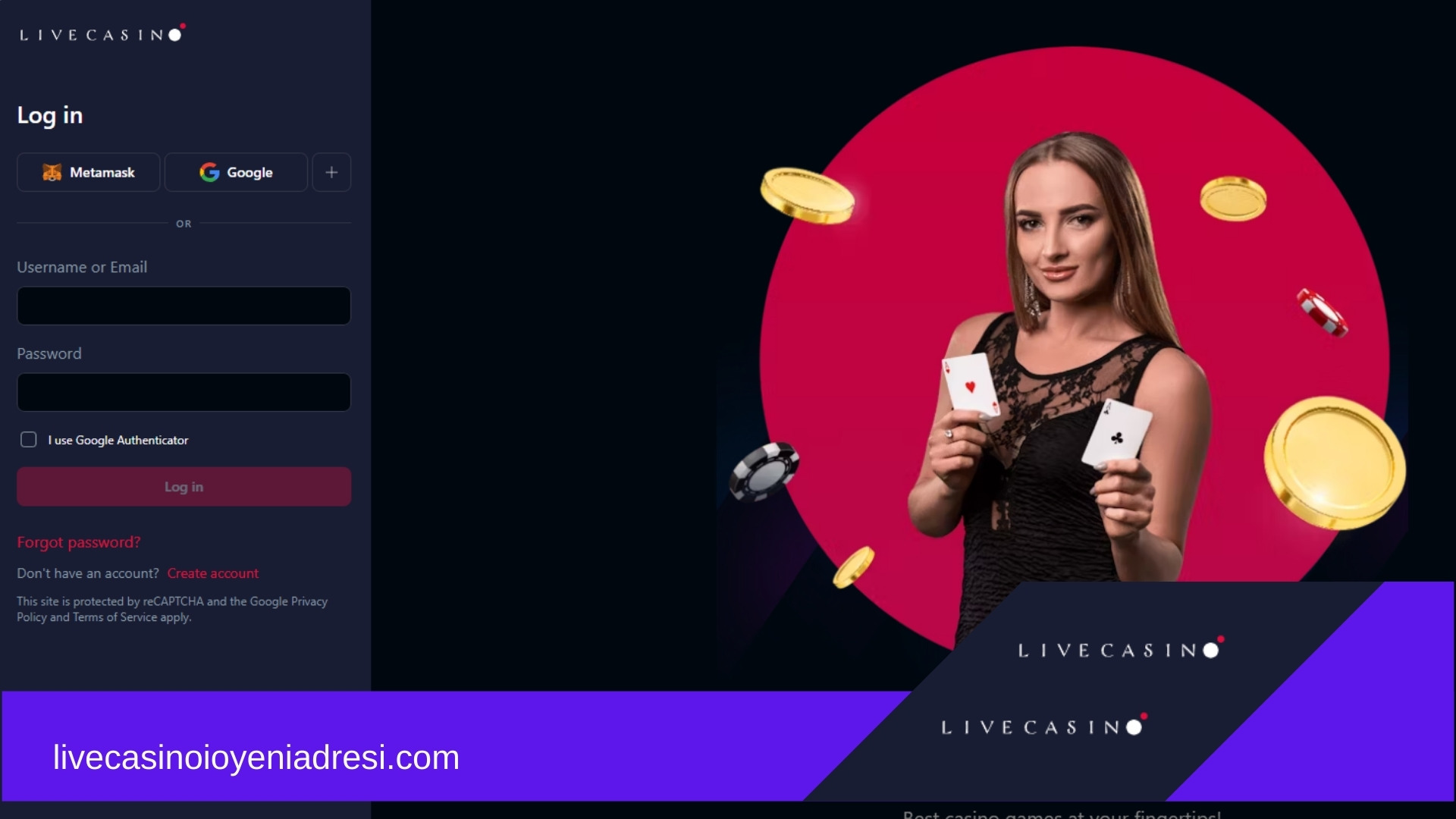 Livecasino.io VIP Üyelik